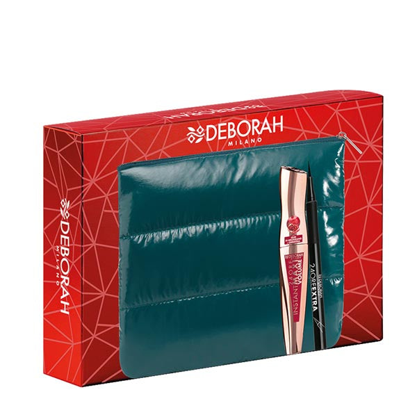 DEBORAH KIT POCHETTE MASCARA INSTANT MAXI VOLUME - Tre Pi Profumerie