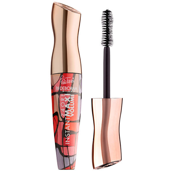 DEBORAH MASCARA 24ORE INSTANT MAXI VOLUME PAOLA TURANI BLACK - Tre Pi Profumerie