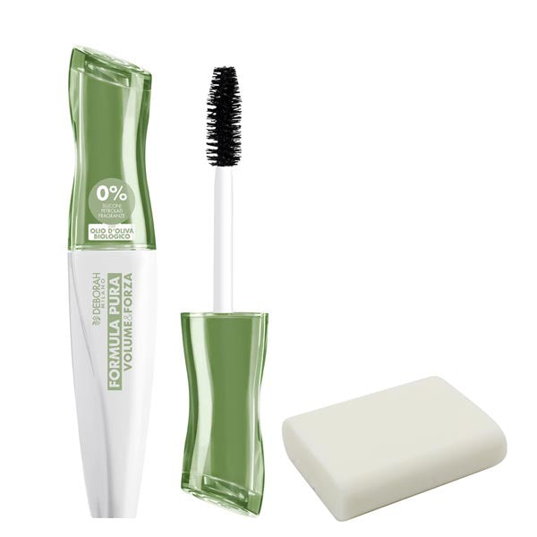 DEBORAH MASCARA FORMULAPURA VOLUME & FORZA + SAPONE SOLIDO - Tre Pi Profumerie