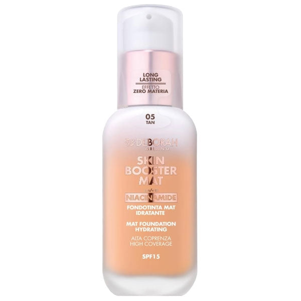 DEBORAH SKIN BOOSTER MAT FONDOTINTA IN SIERO 05 TAN - Tre Pi Profumerie