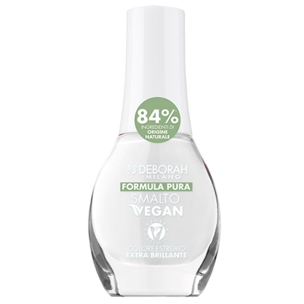 DEBORAH SMALTO FORMULA PURA VEGAN EXTRA BRILLANTE 01 - Tre Pi Profumerie