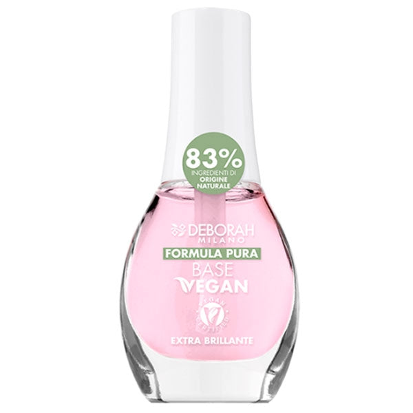 DEBORAH SMALTO FORMULA PURA VEGAN EXTRA BRILLANTE BASE 0 - Tre Pi Profumerie