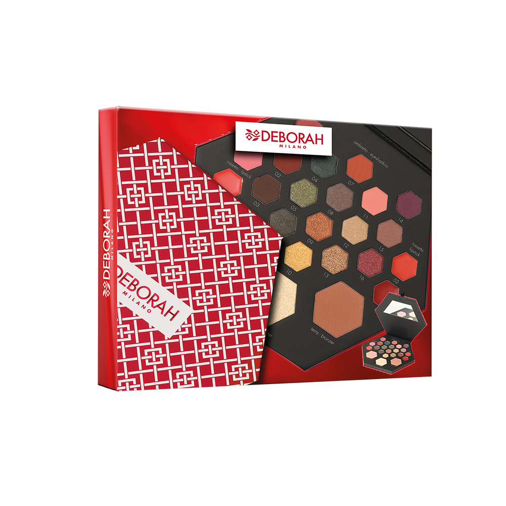 DEBORAH TROUSSE CADEAU BEAUTÉ N°2 TONS CHAUDS