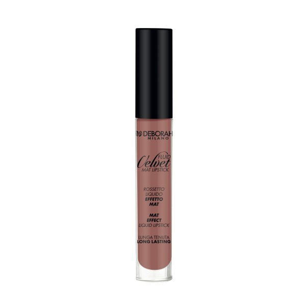 DEBORAH FLUID VELVET ROSSETTO LIPSTICK 01 - Tre Pi Profumerie