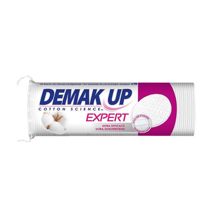 DEMAK'UP DISCHETTI STRUCCANTI COTONE MAXI 70 PEZZI - Tre Pi Profumerie