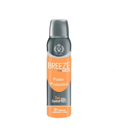 BREEZE DEODORANTE SPRAYMEN 48H POWER PROTECTION 150 ML - Tre Pi Profumerie