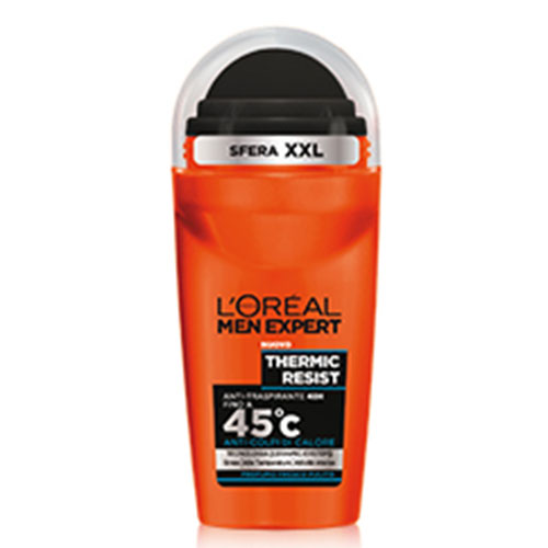 L'OREAL MEN EXPERT DEODORANTE ROLL-ON THERMIC RESIST 50 ML - Tre Pi Profumerie