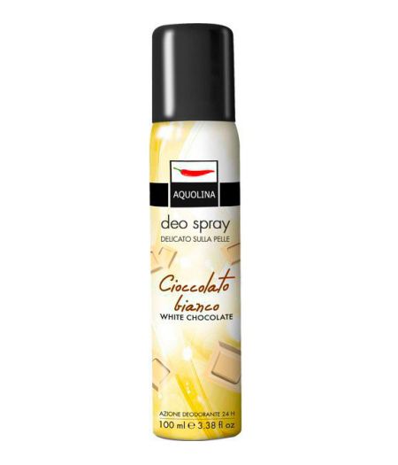 AQUOLINA CIOCCOLATO BIANCO DEODORANTE SPRAY 100 ML - Tre Pi Profumerie