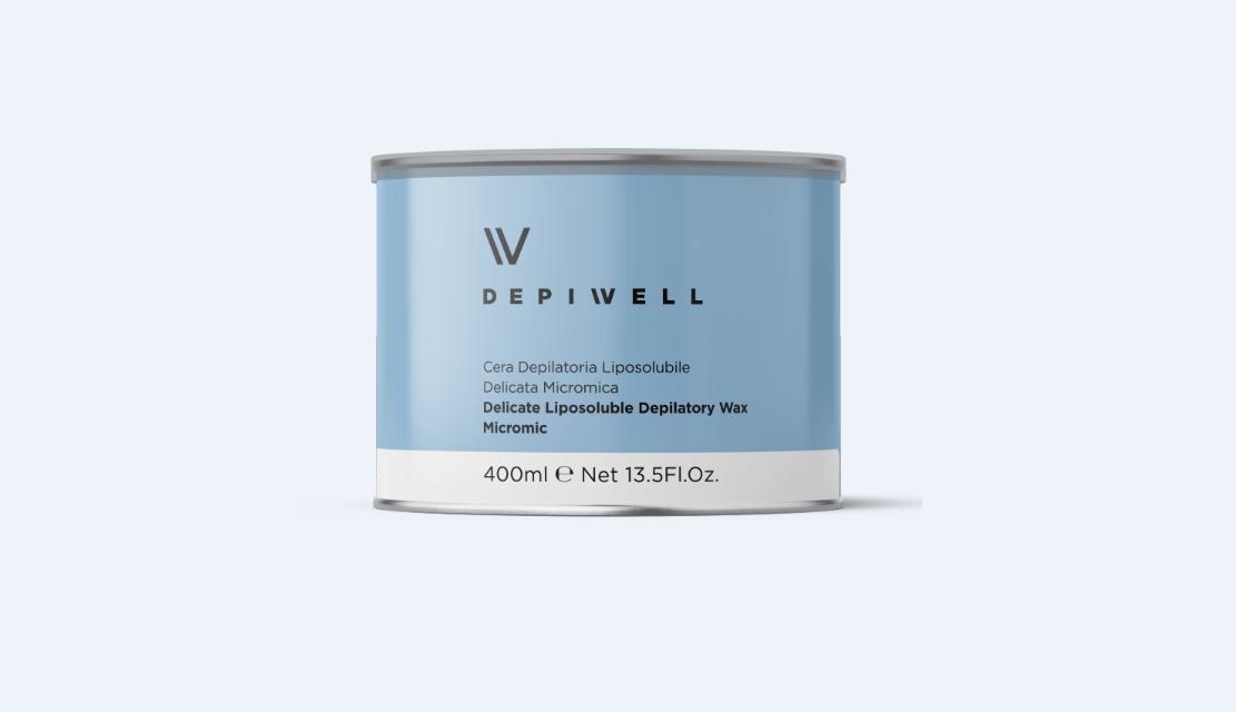 DEPIWELL EPILATION LIPOSOLUBLE MICROMIQUE DÉLICATE 400 ML
