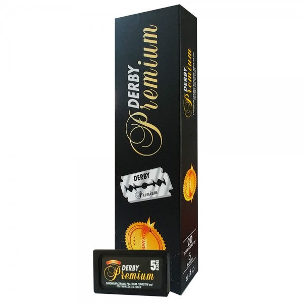 DERBY PREMIUM LAME 100 PEZZI - Tre Pi Profumerie