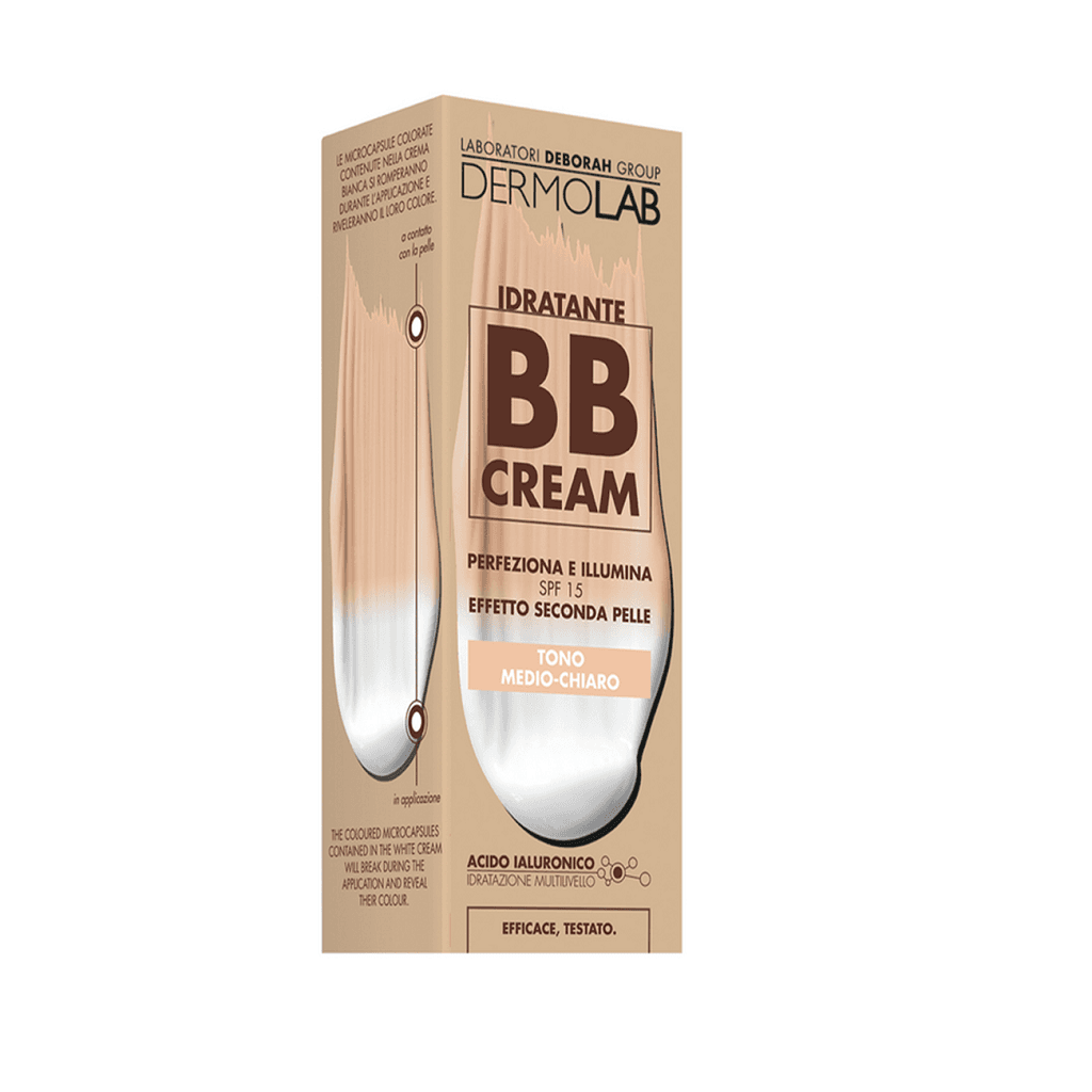 DERMOLAB BB CREAM MOISTURIZING MEDIUM-LIGHT TONE SPF 15 50 ML