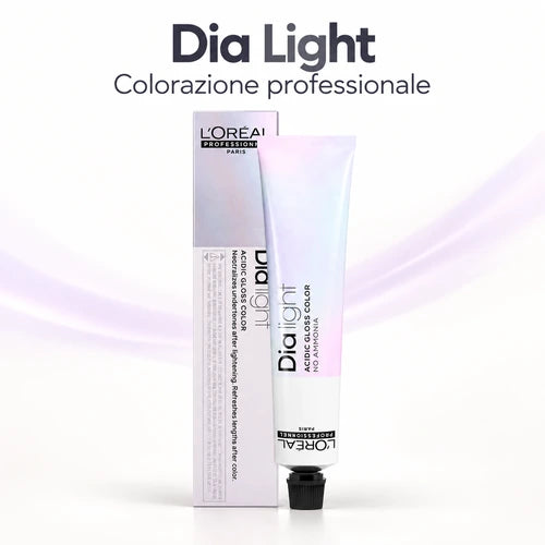 L’Oréal Professionnel Dia Light: tubo e astuccio della colorazione professionale