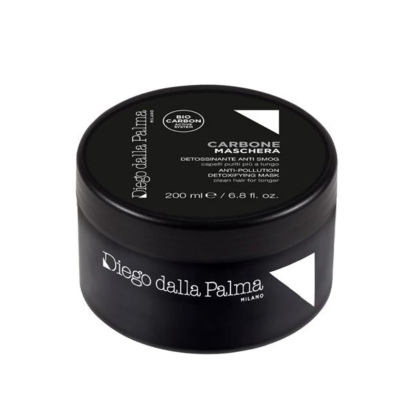 DIEGO DALLA PALMA MASCHERA CAPELLI DETOSSINANTE CARBON 200 ML - Tre Pi Profumerie