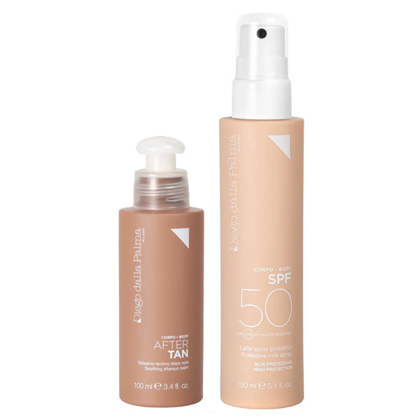 DIEGO DALLA PALMA SUN COFANETTO SPF50 150ML+D/S100M+POCHETTE - Tre Pi Profumerie
