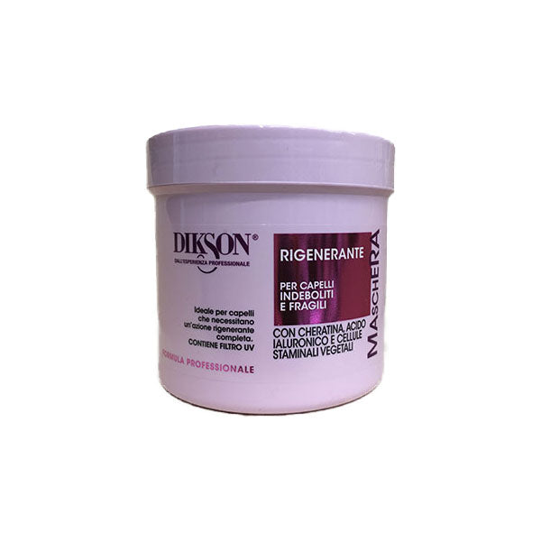 DIKSON MASCHERA RIGENERANTE CON CHERATINA 500 ML - Tre Pi Profumerie