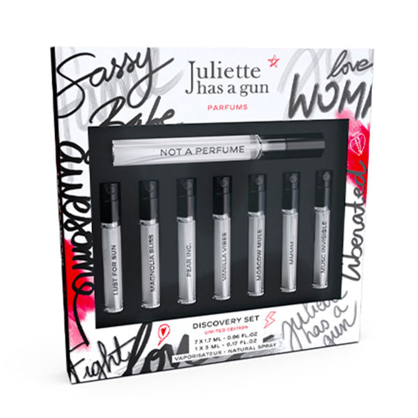 JULIETTE HAS A GUN DISCOVERY SET 7 X 1,7 ML + 1 X 5 ML NEW 2023 - Tre Pi Profumerie