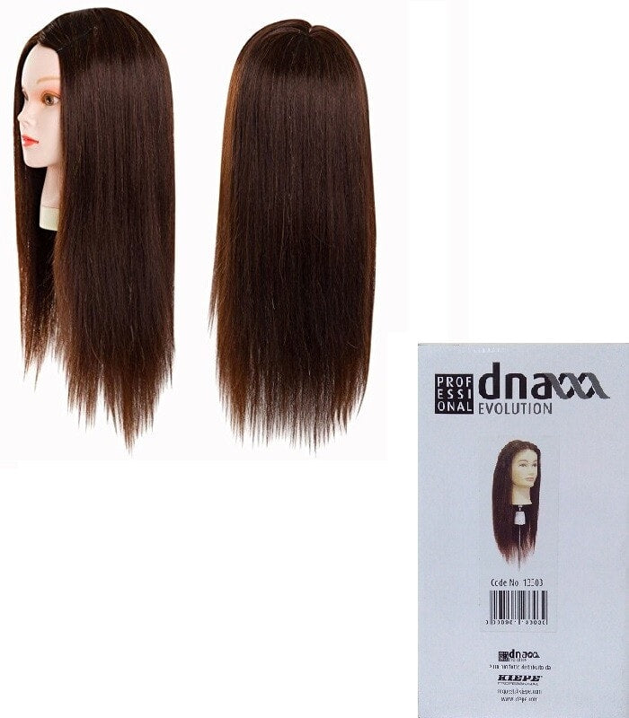 KIEPE DNA EVOLUTION NATURAL HAIR HEAD BROWN 48/18"
