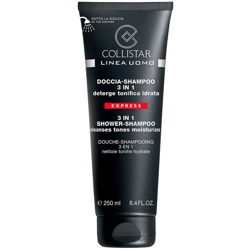 COLLISTAR UOMO DOCCIA SHAMPOO 3 IN 1 250 ML - Tre Pi Profumerie