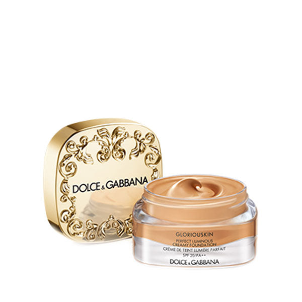 DOLCE&GABBANA FONDOTINTA CREAM GLORIOUSKIN SPF20 ALMOND 330 - Tre Pi Profumerie