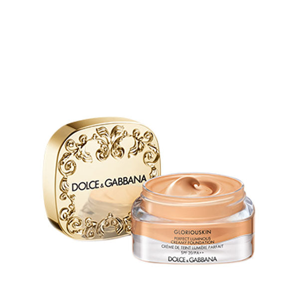 DOLCE&GABBANA FONDOTINTA CREAM GLORIOUSKIN SPF20 HONEY 320 - Tre Pi Profumerie