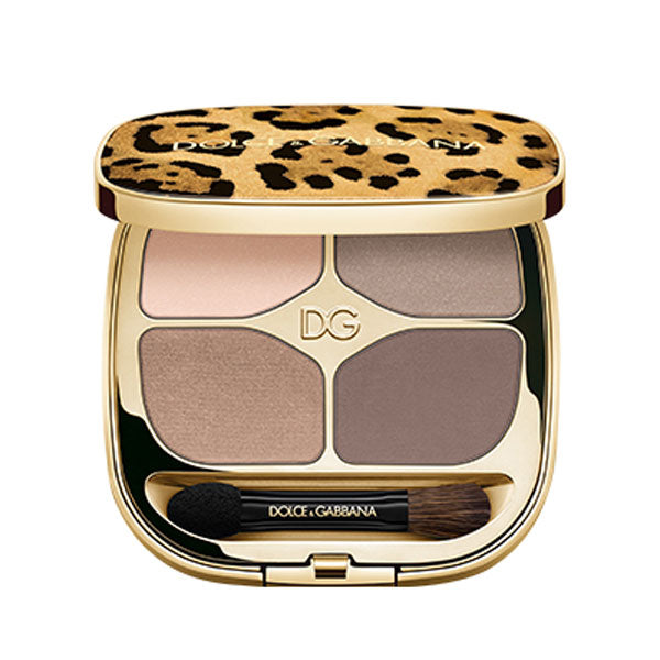 DOLCE&GABBANA PALETTE EYESHADOW POWDER QUAD SMOKY TAUPE 3 - Tre Pi Profumerie
