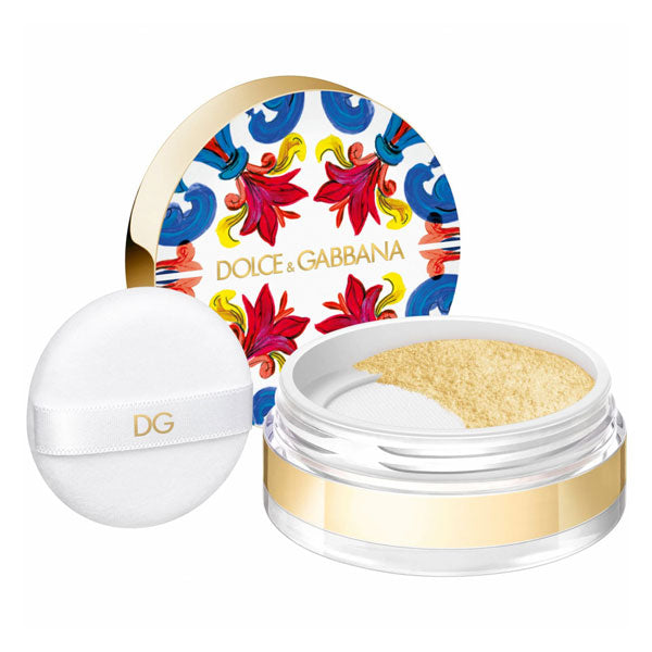 DOLCE&GABBANA SOLAR GLOW TRANSLUCENT CIPRIA POWDER HONEY 3 - Tre Pi Profumerie