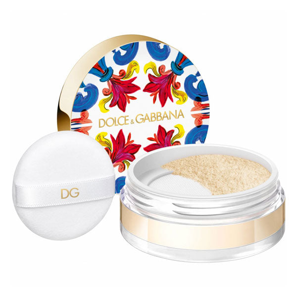 DOLCE&GABBANA SOLAR GLOW TRANSLUCENT CIPRIA POWDER SAND 2 - Tre Pi Profumerie