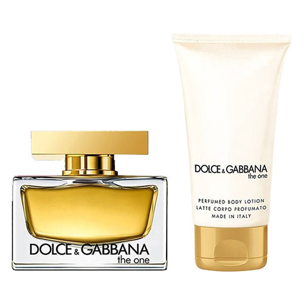 DOLCE&GABBANA THE ONE COFANETTO EDP 50 ML + LATTE CORPO 50 ML - Tre Pi Profumerie
