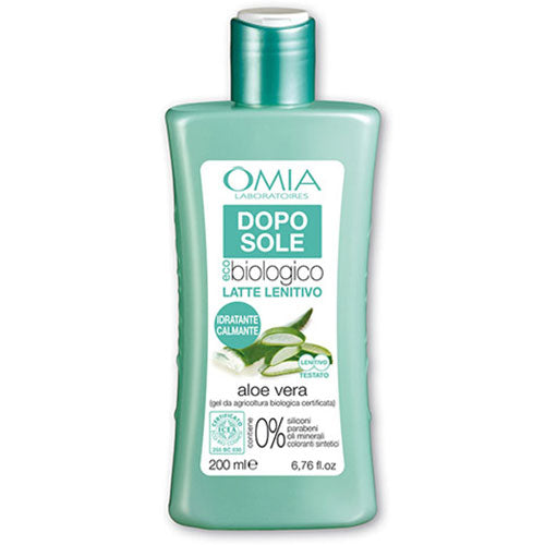 OMIA DOPOSOLE LATTE LENITIVO ALOE VERA 200 ML - Tre Pi Profumerie