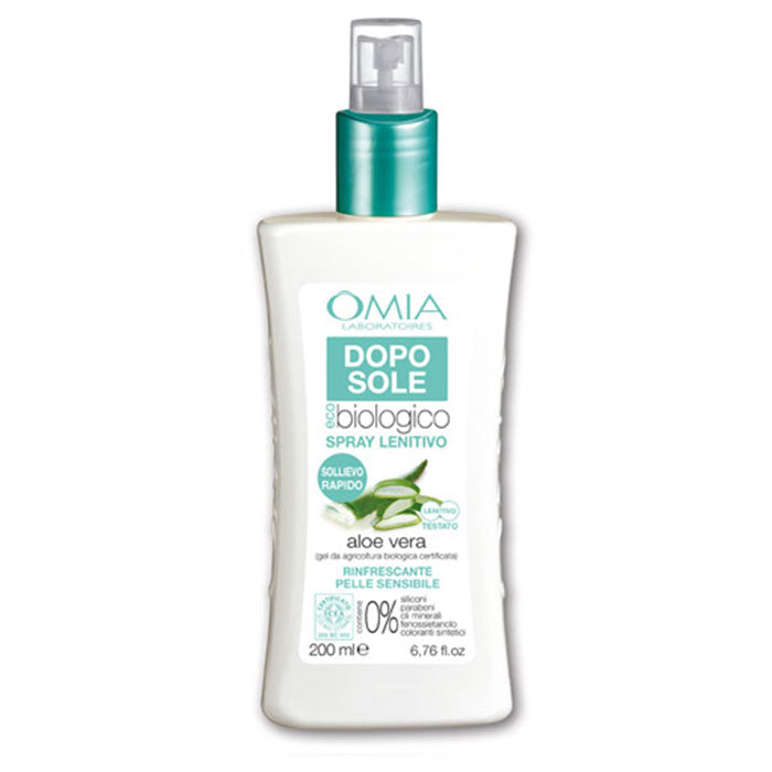 OMIA DOPOSOLE SPRAY LENITIVO ALOE VERA 200 ML - Tre Pi Profumerie