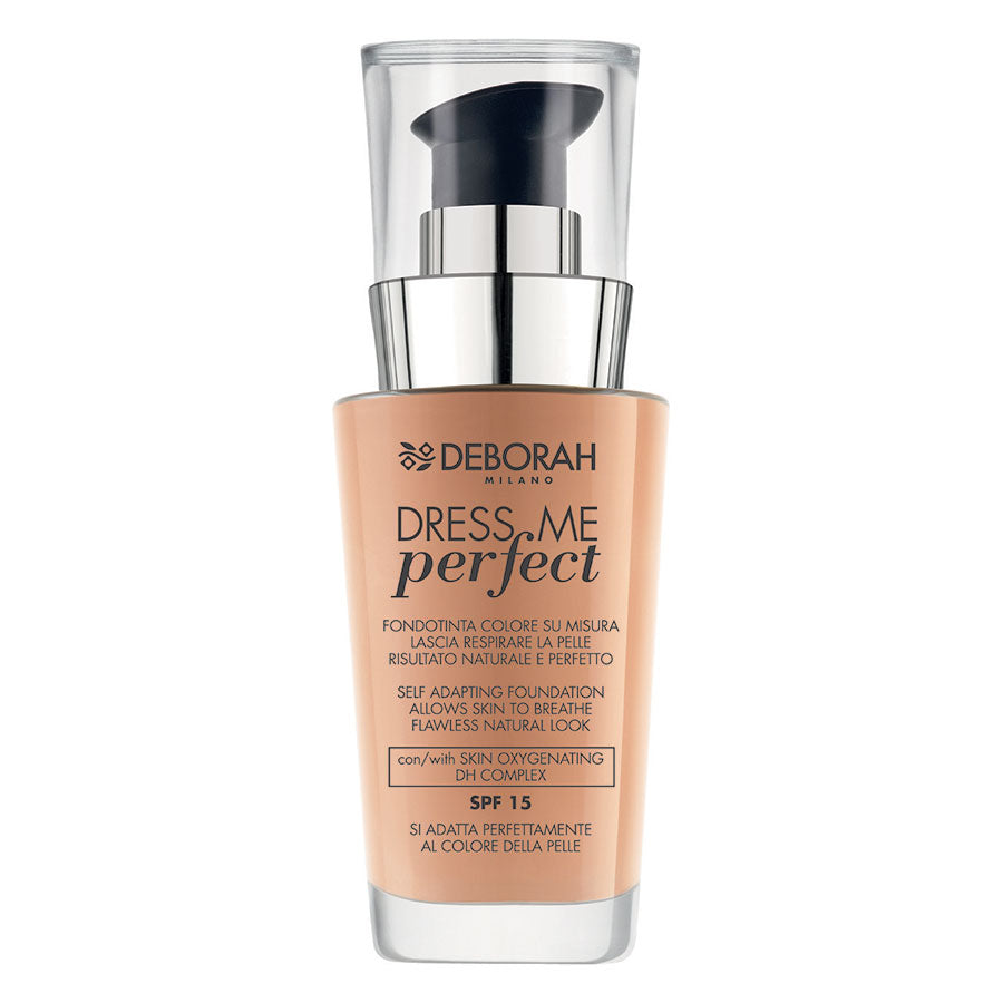 DEBORAH FONDOTINTA DRESS ME PERFECT BEIGIE 02 - Tre Pi Profumerie