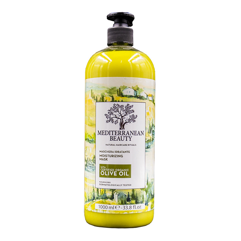 BAREX MASCHERA IDRATANTE MEDITERRANEAN BEAUTY OLIVEOIL 1000 ML - Tre Pi Profumerie