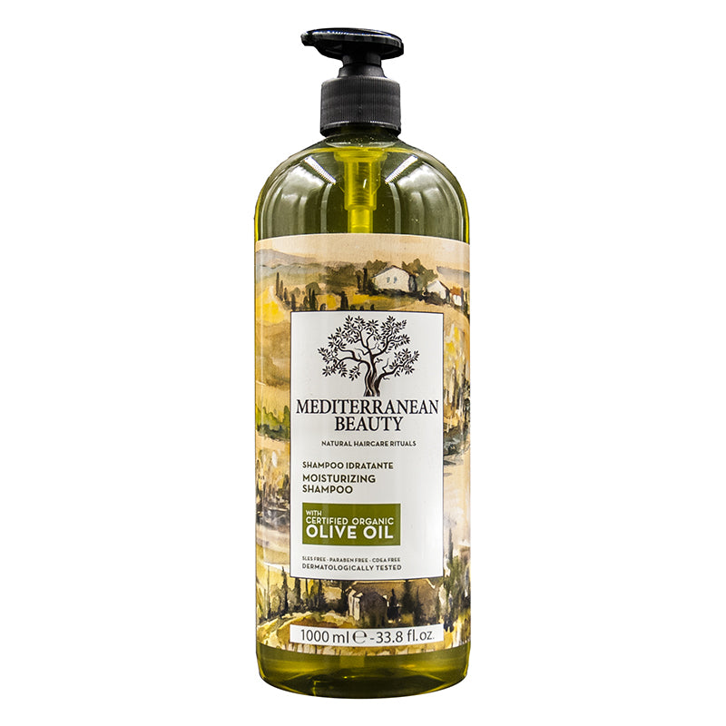BAREX SHAMPOO IDRATANTEMEDITERRANEAN BEAUTY OLIVE OIL 1000 ML - Tre Pi Profumerie