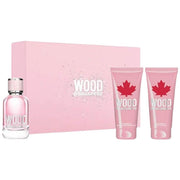 DSQUARED COFANETTO REGALO WOOD2 D EDT50+BL100+SG - Tre Pi Profumerie