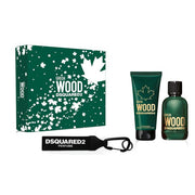 DSQUARED2 GREEN WOOD POUR HOMME COFANETTO EDT 100 ML + SHOWER +i - Tre Pi Profumerie