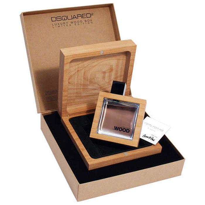 DSQUARED2 HE WOOD COFANETTO LUXURY BOX EDT 100 ML - Tre Pi Profumerie