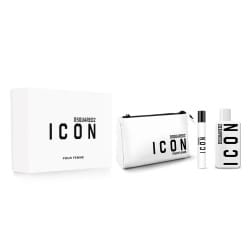 DSQUARED2 ICON FEMME COFANETTO EDP 100 ML + EDP 10 ML + POCHETTE