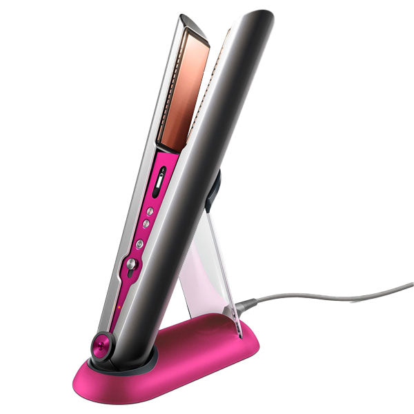 DYSON PIASTRA CAPELLI CORRALE NERO E FUCSIA + BAG - Tre Pi Profumerie