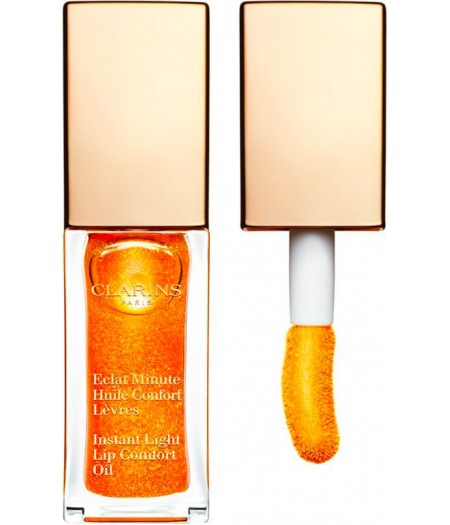 CLARINS HUILE CONFORT OLIO LABBRA HONEY GLAM 07 - Tre Pi Profumerie