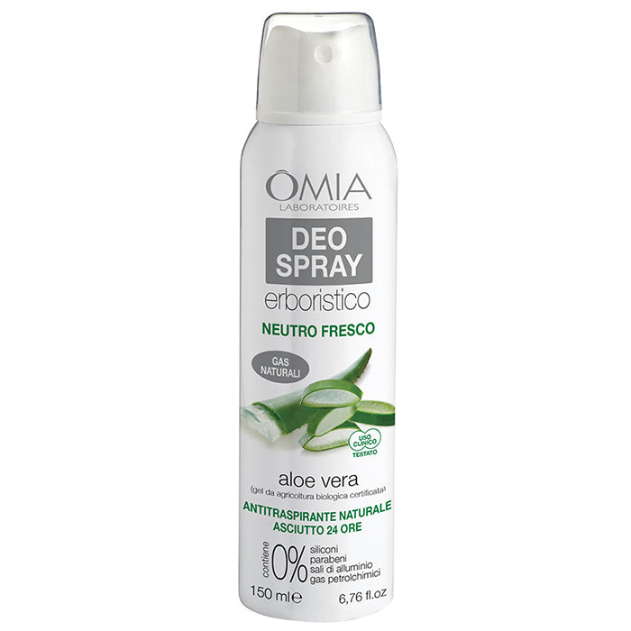 OMIA ERBORISTICO DEO SPRAY ALOE VERA BIO 150 ML - Tre Pi Profumerie
