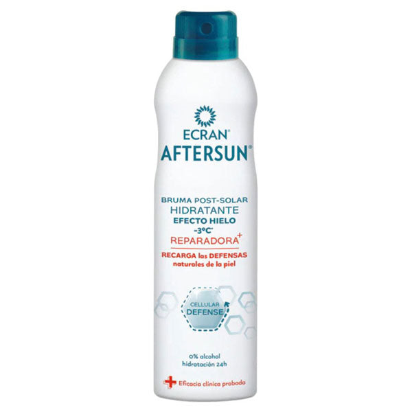 ECRAN CELLULAR DEFENSE DOPOSOLE EFFETTO GHIACCIO SPRAY 250 ML - Tre Pi Profumerie
