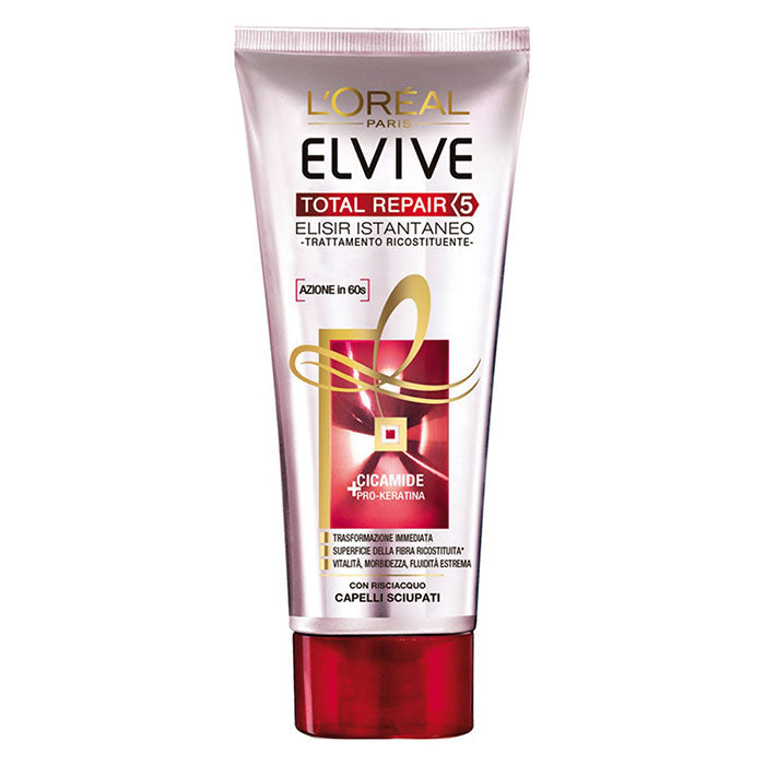 L'OREAL ELVIVE TOTAL REPAIR ELISIR ISTANTANEO 200 ML - Tre Pi Profumerie