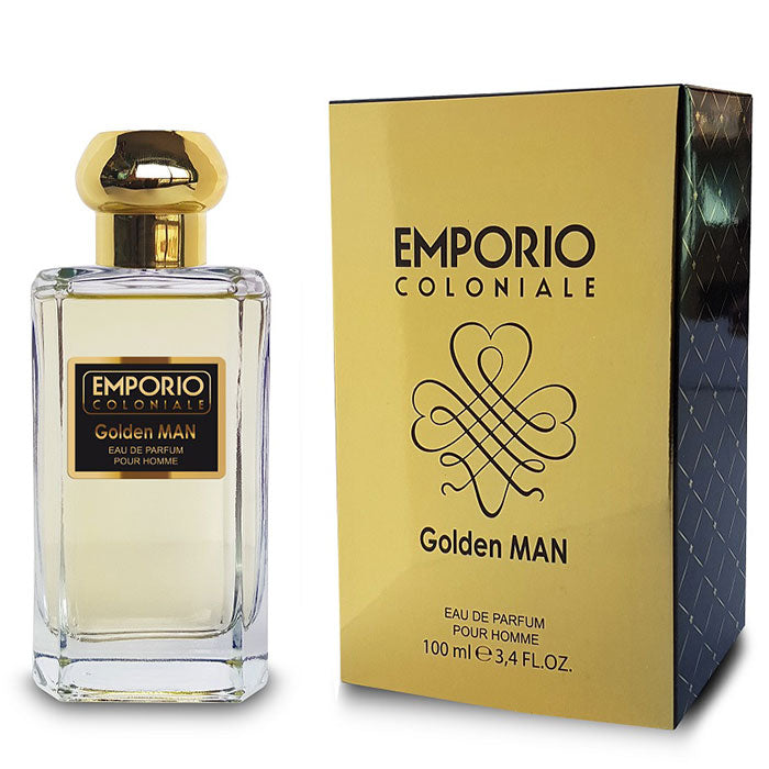 EMPORIO COLONIALE GOLDEN MAN EDT 100 ML - Tre Pi Profumerie
