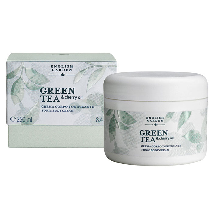 ENGLISH GARDEN GREEN TEA & CHERRY OIL CREMA CORPO 250 ML - Tre Pi Profumerie