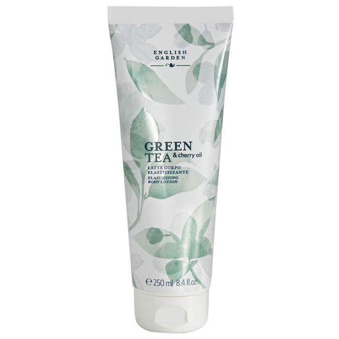 ENGLISH GARDEN GREEN TEA & CHERRY OIL LATTE CORPO 250 ML - Tre Pi Profumerie