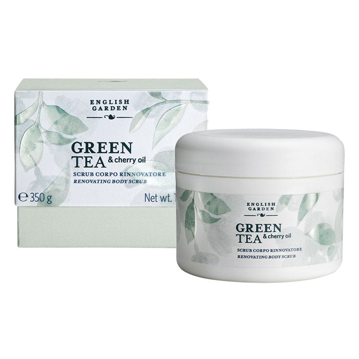 ENGLISH GARDEN GREEN TEA & CHERRY OIL SCRUB CORPO 350 ML - Tre Pi Profumerie