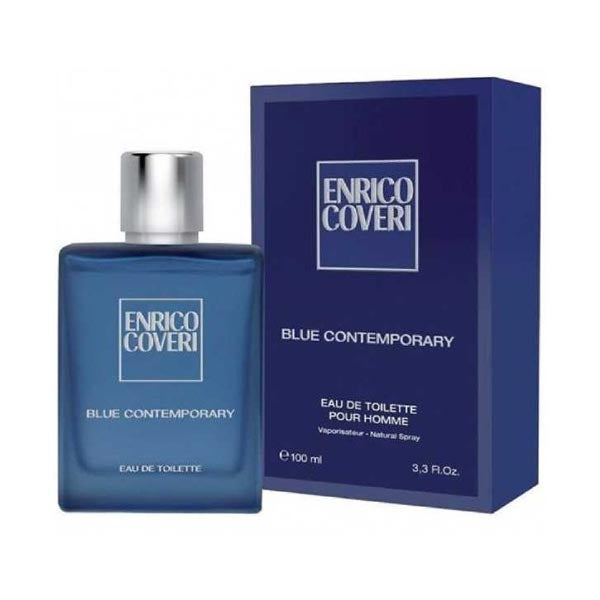 ENRICO COVERI BLUE CONTEMPORARY POUR HOMME EDT 100 ML - Tre Pi Profumerie