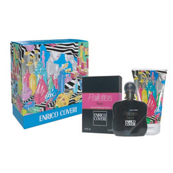 ENRICO COVERI PAILETTESNUIT COFANETTO EDT 75 ML + BODY LOTION - Tre Pi Profumerie
