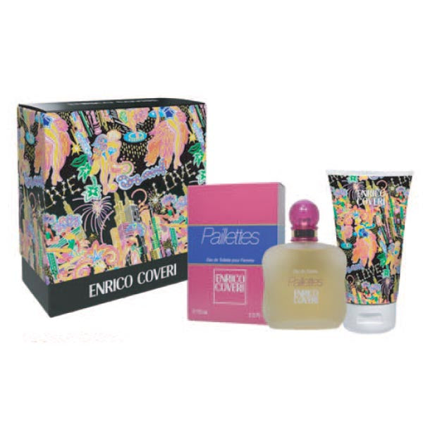 ENRICO COVERI PAILLETTES COFANETTO EDT 75 ML + DOCCIA - Tre Pi Profumerie