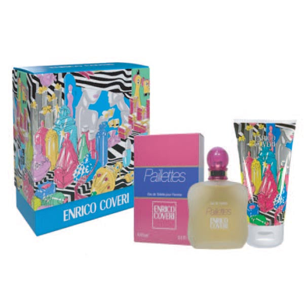 ENRICO COVERI PAILLETTES COFANETTO EDT 75 + BODY LOTION - Tre Pi Profumerie